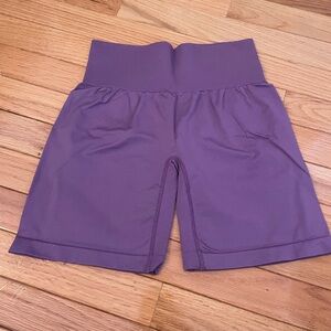 NVGTN High-Waisted Purple Women's Shorts